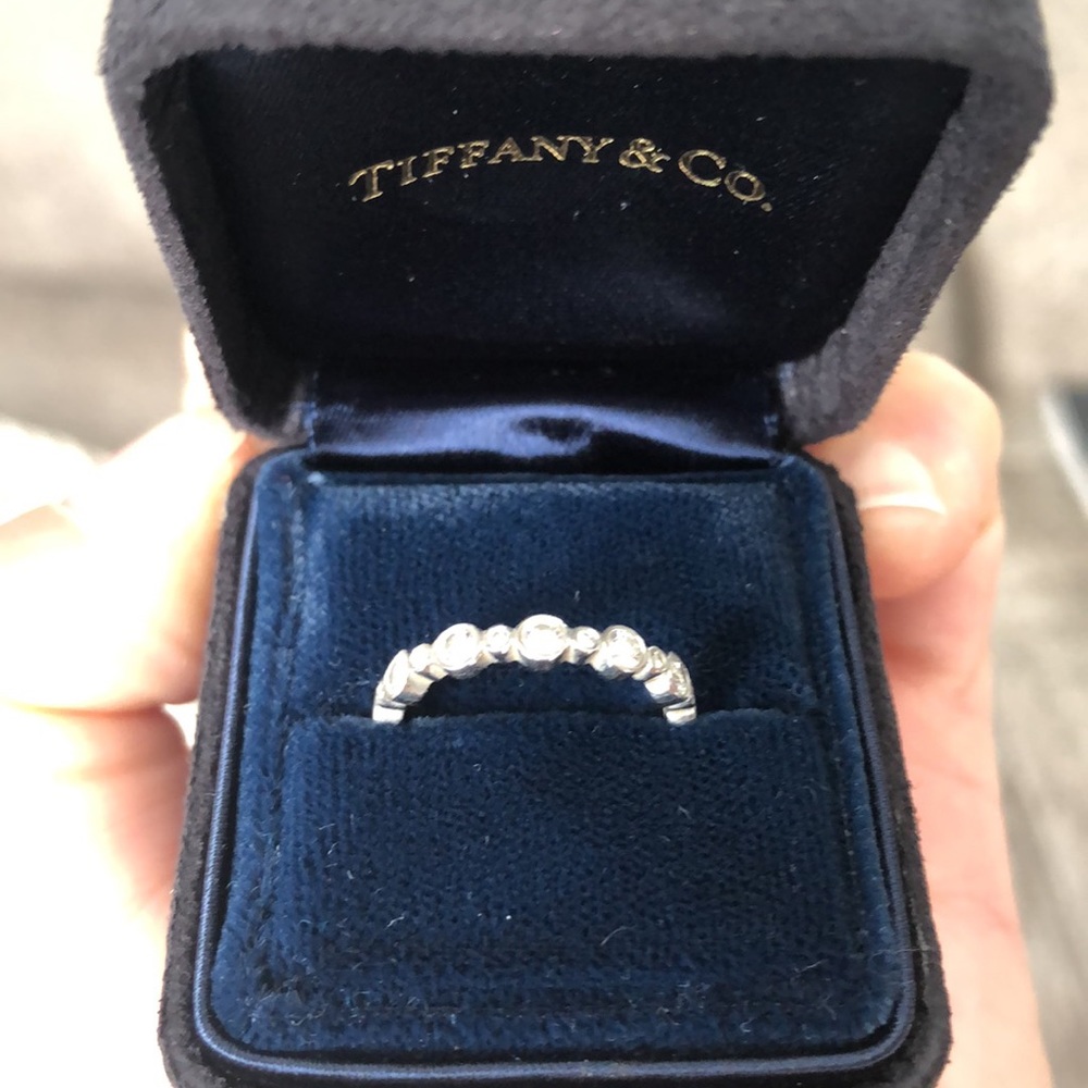 Tiffany & Co. Platinum Diamond Eternity Band